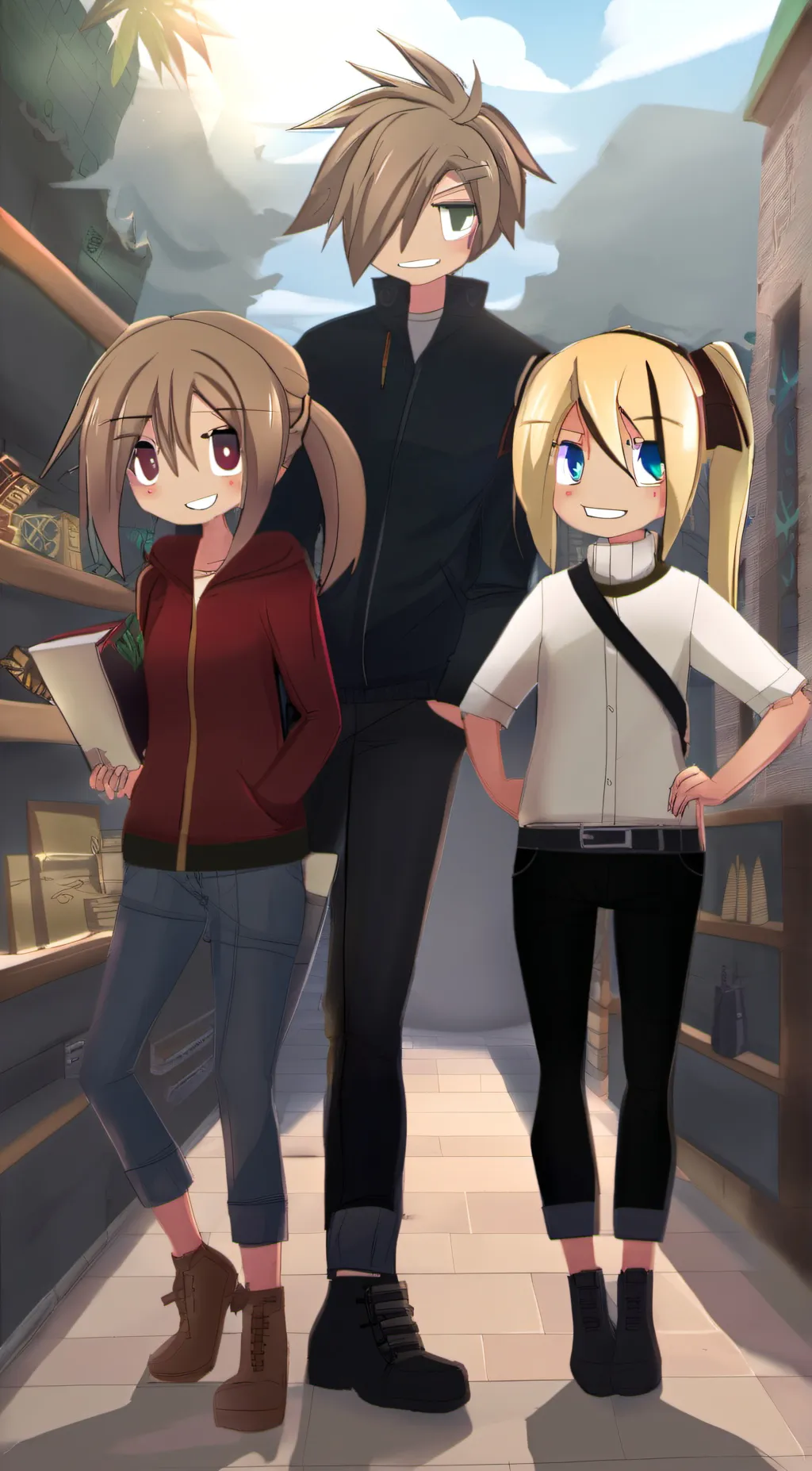 ai character: ~Roomates~ background