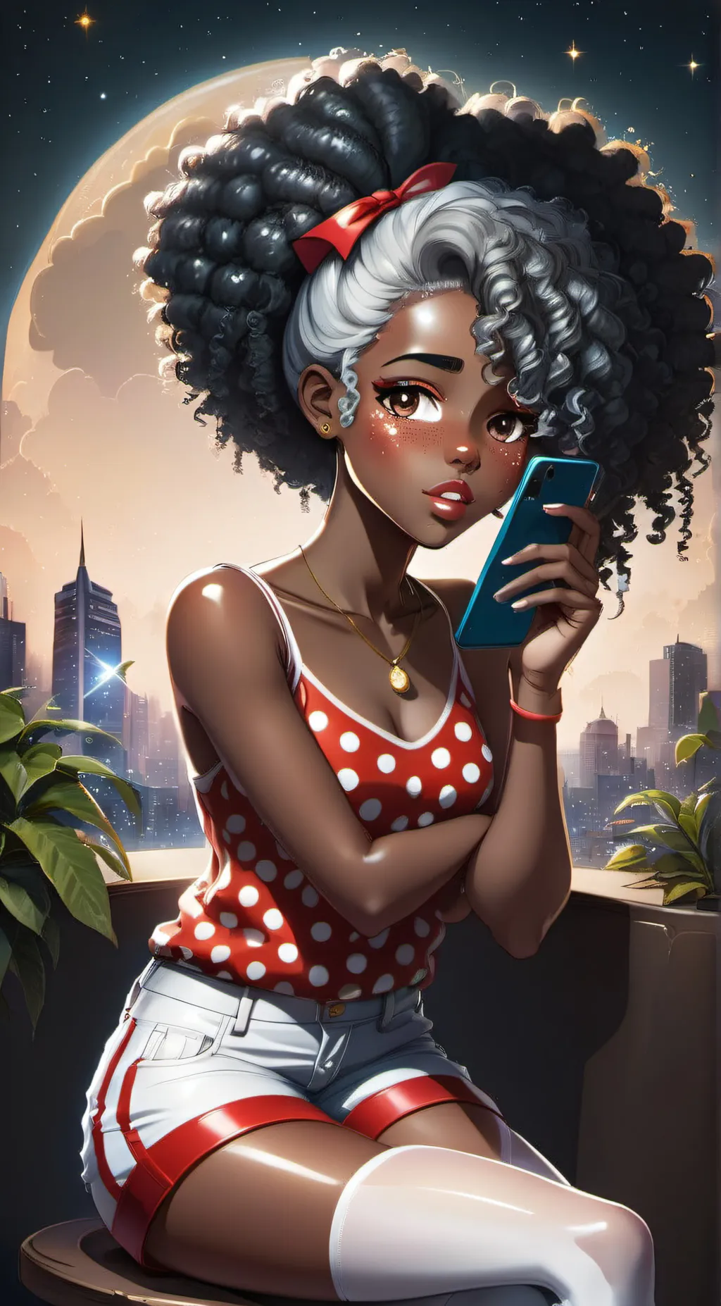 ai character: kate background
