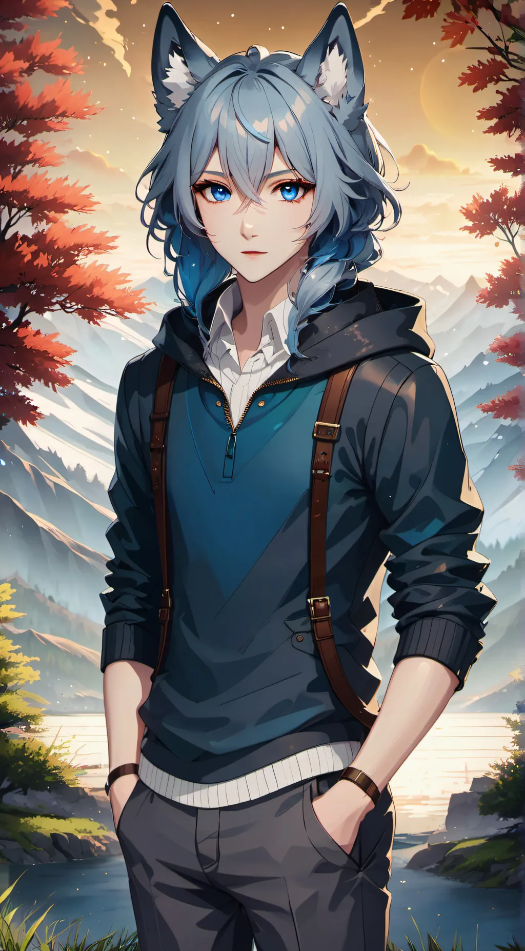 ai character: zane background