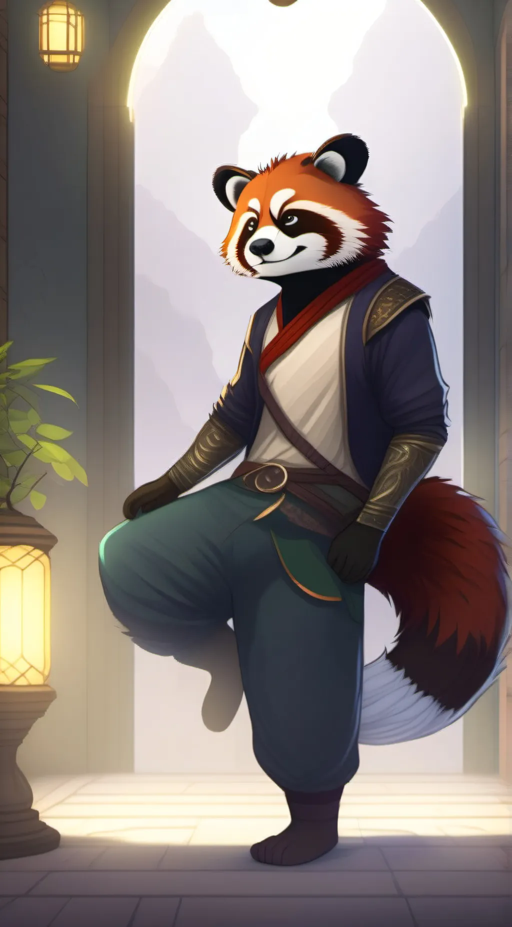 ai character: Asbolos background