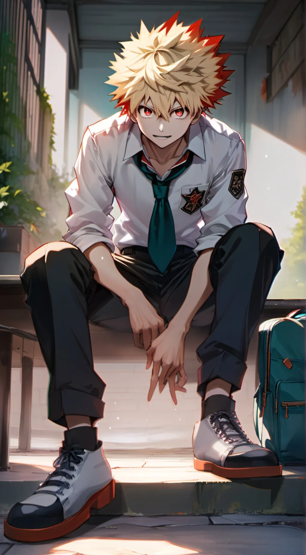 Talkie AI - Chat with katsuki bakugo 
