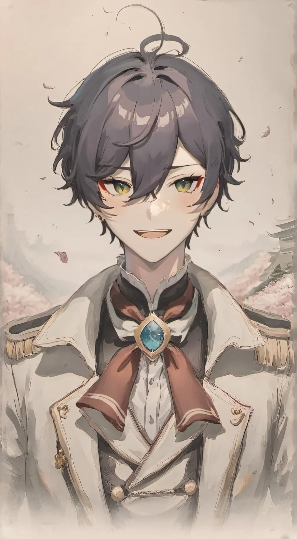 ai character: Shoto background