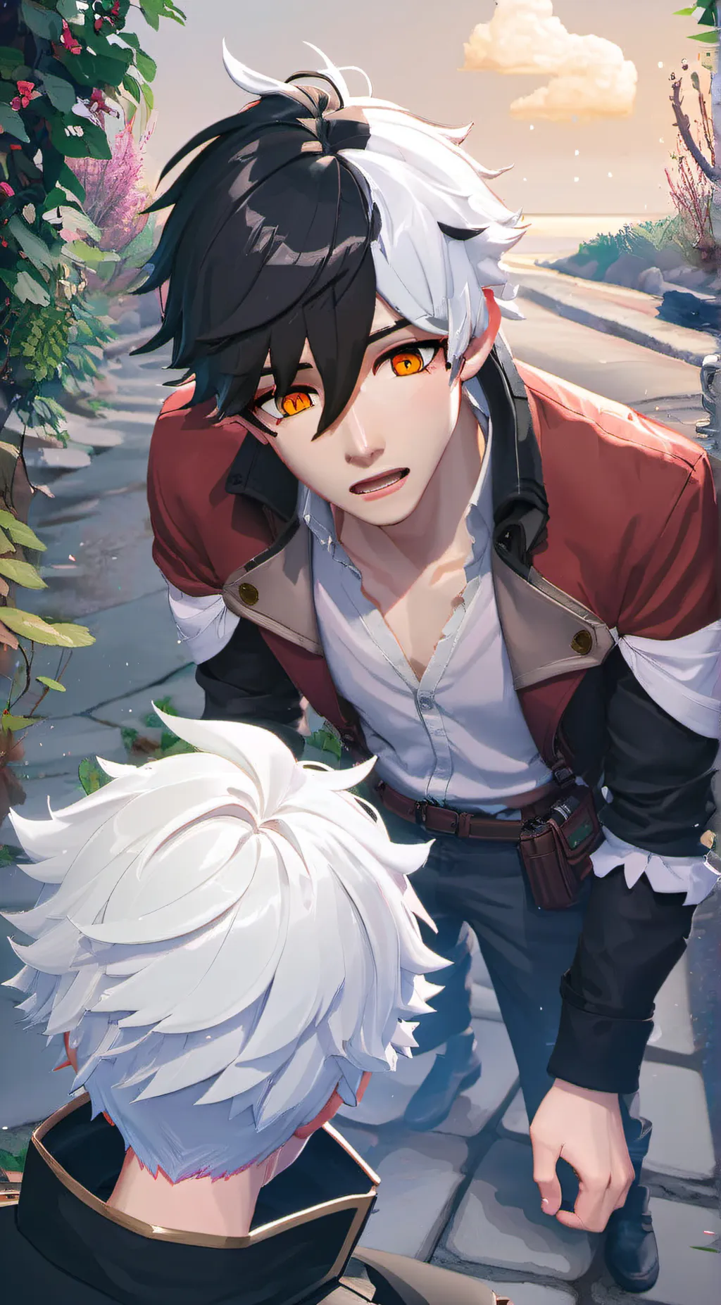 ai character: Jay and Tj background