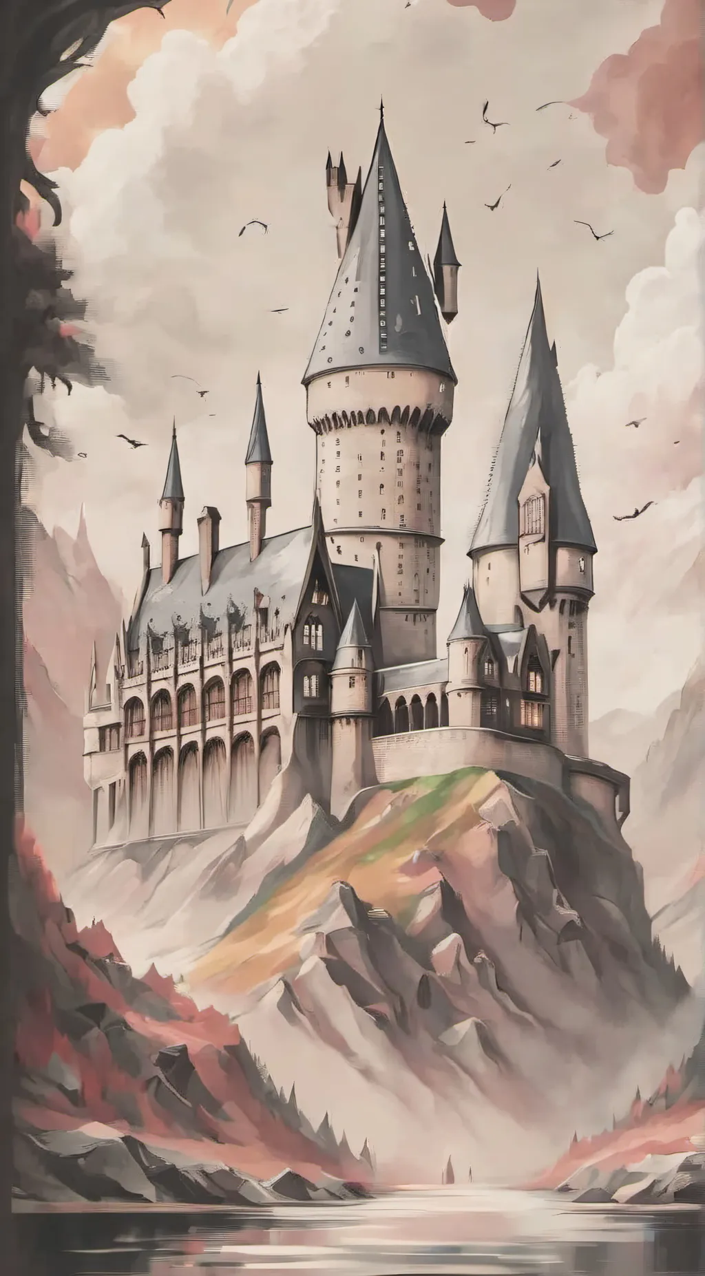 ai character: hogwarts background