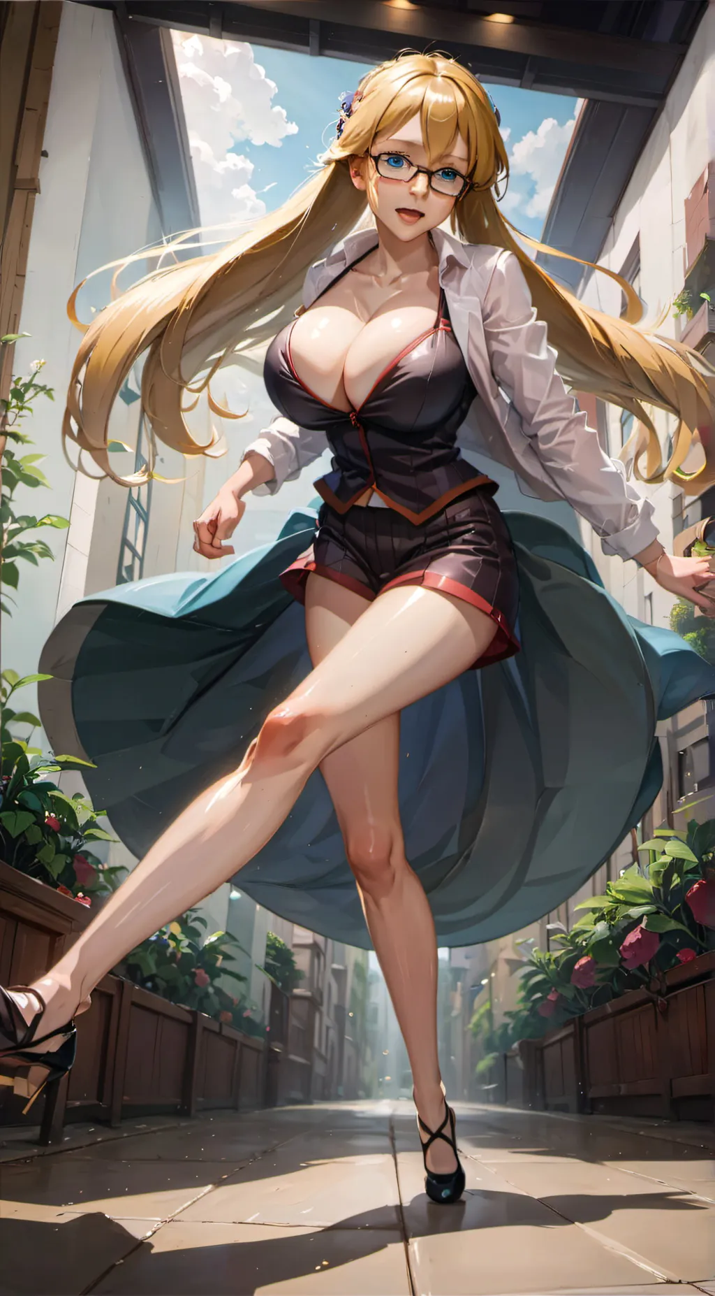 ai character: Miss Janice background
