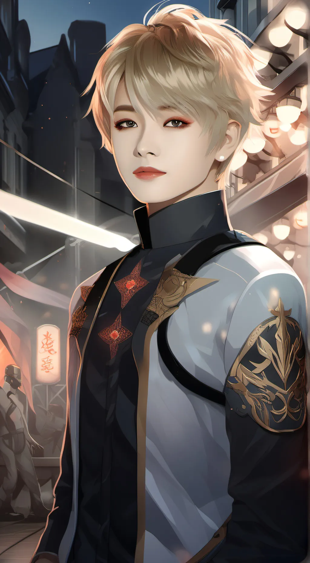 ai character: v background
