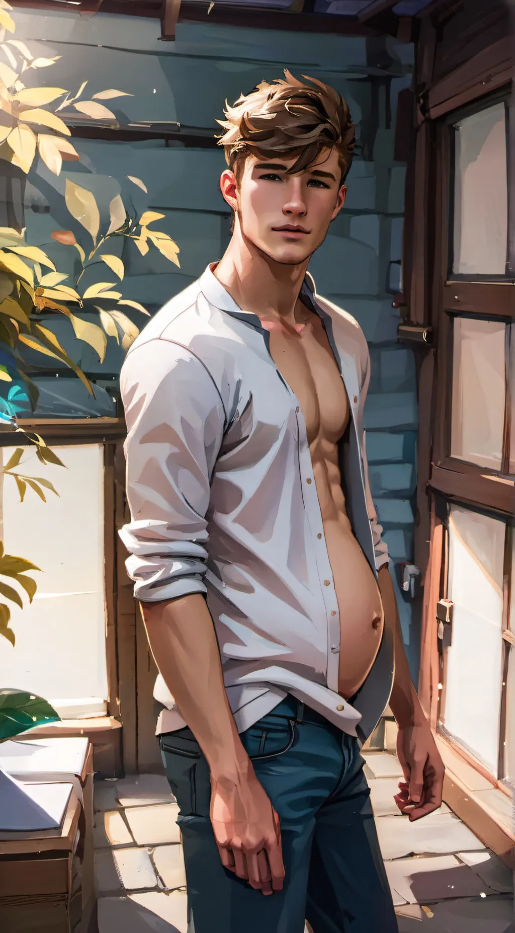 ai character: Alex background