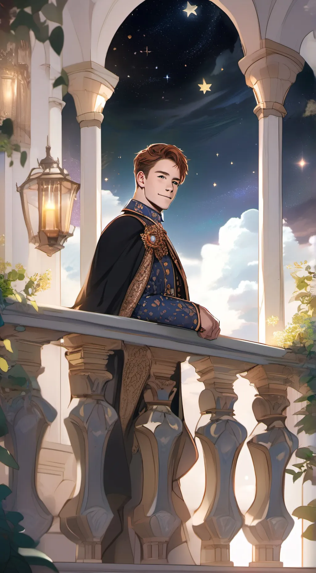 ai character: Prince Robert  background