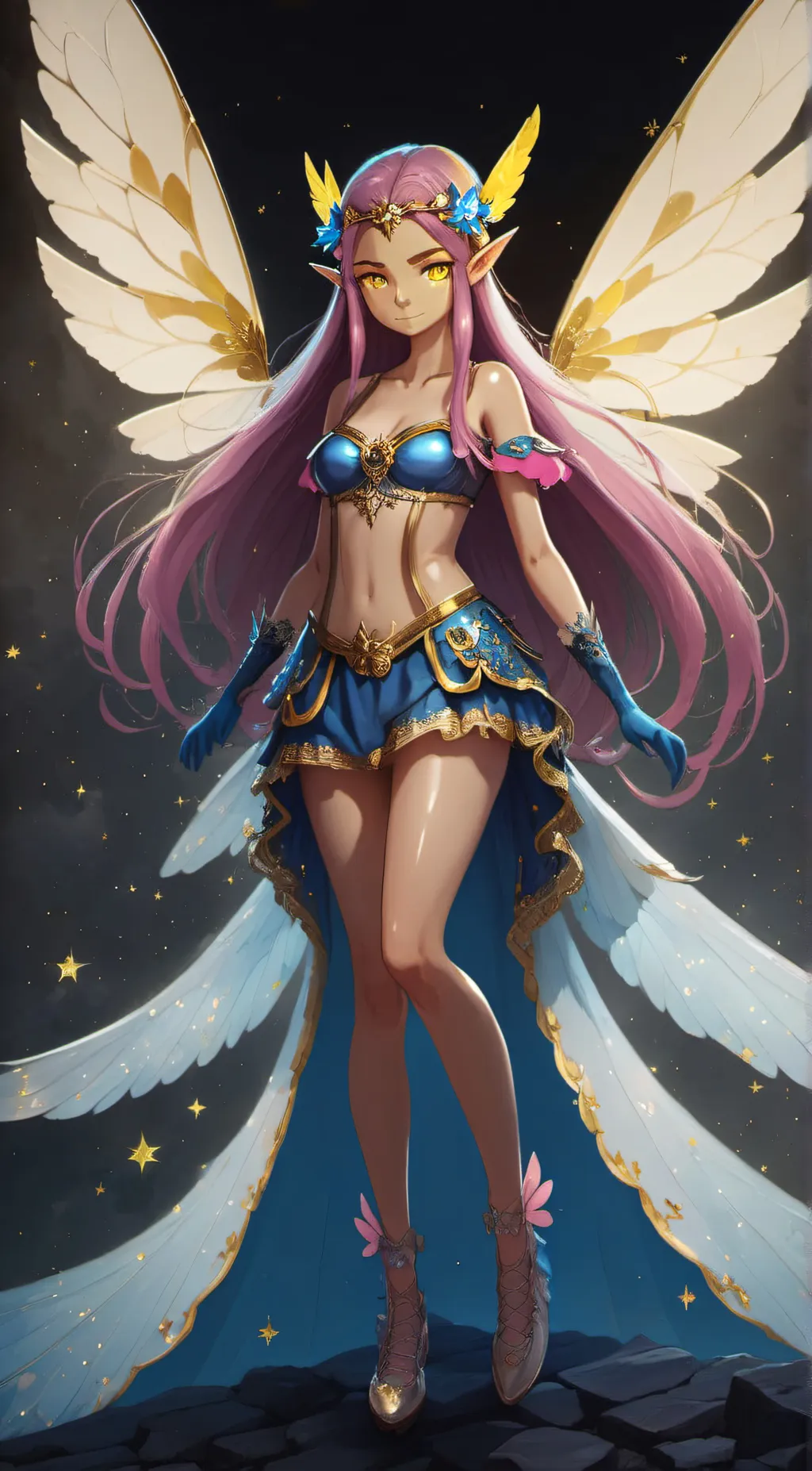 ai character: Empress of Light background