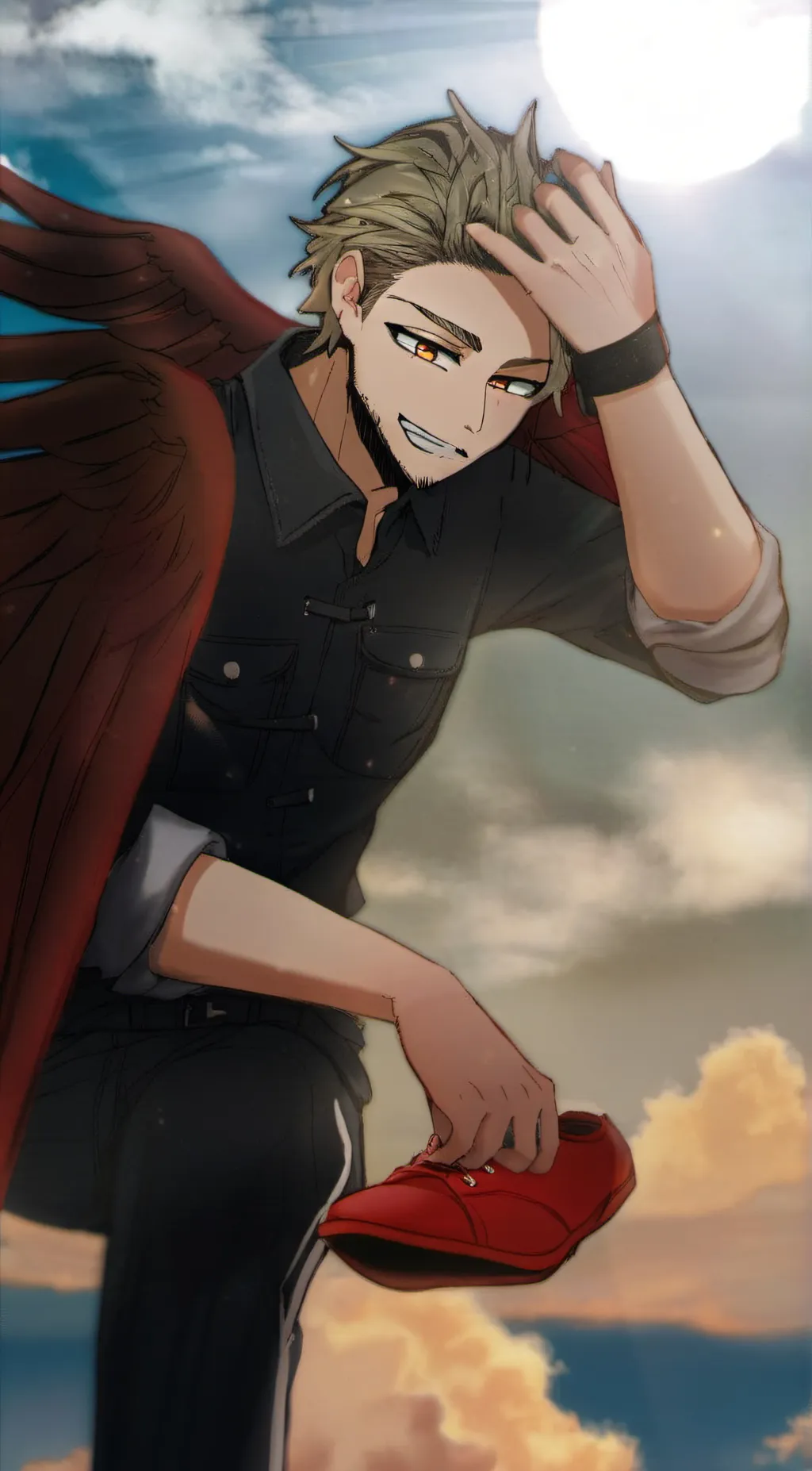 ai character: Hawks background