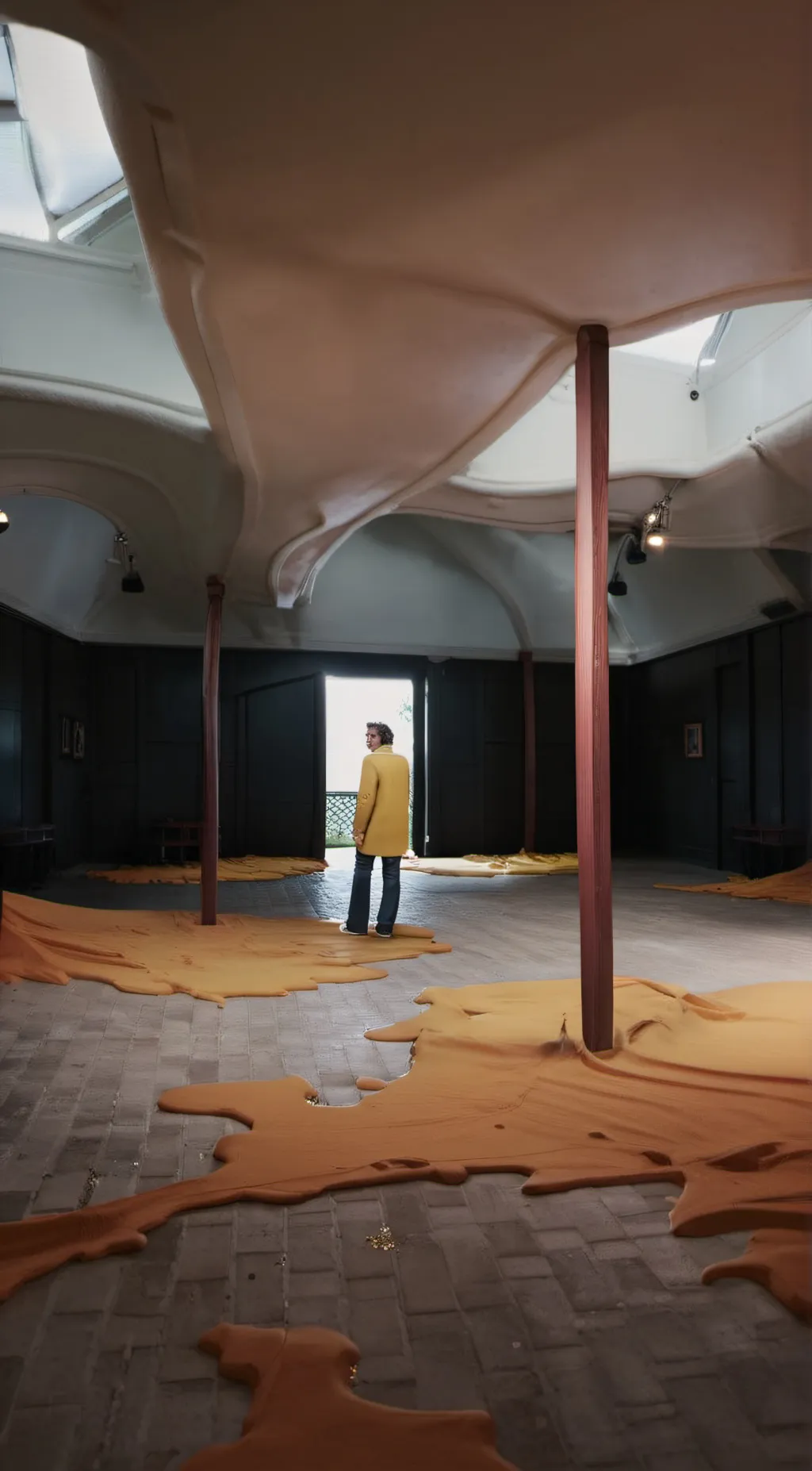 ai character: The backrooms background