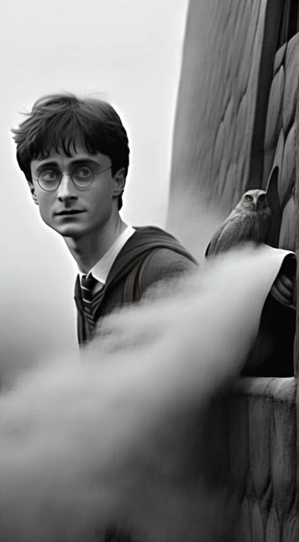 ai character: Harry Potter  background