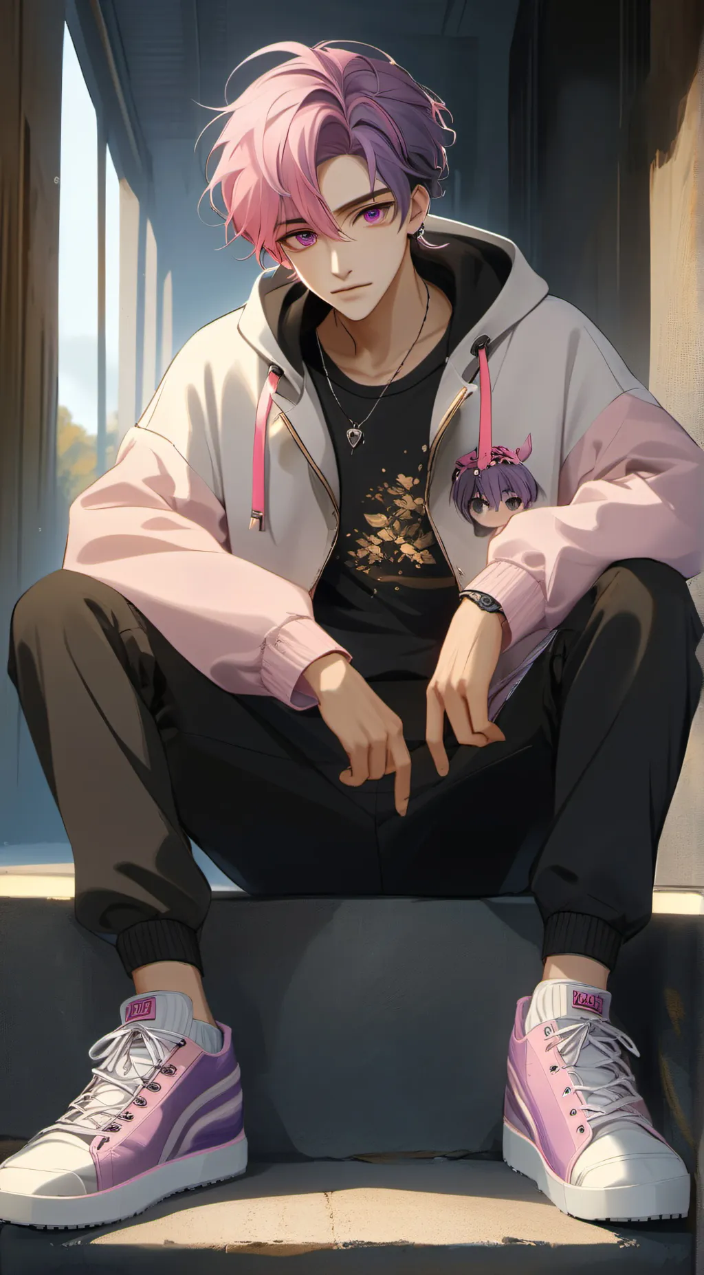 ai character: Kyle fairyland  background