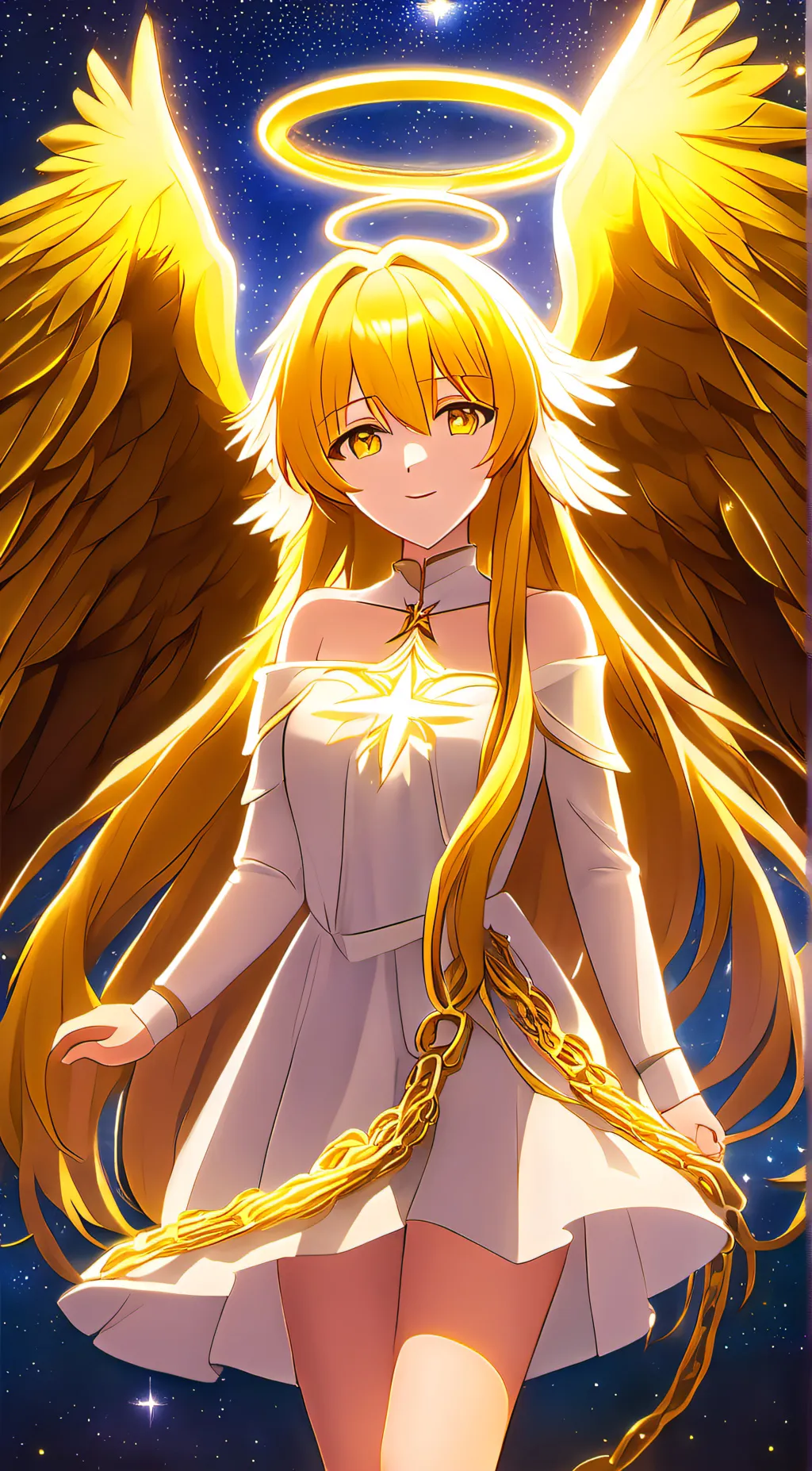 Talkie AI - Chat with Angel wolf, Sarah