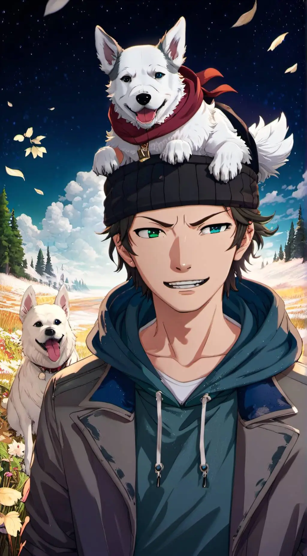 ai character: Team 8  background