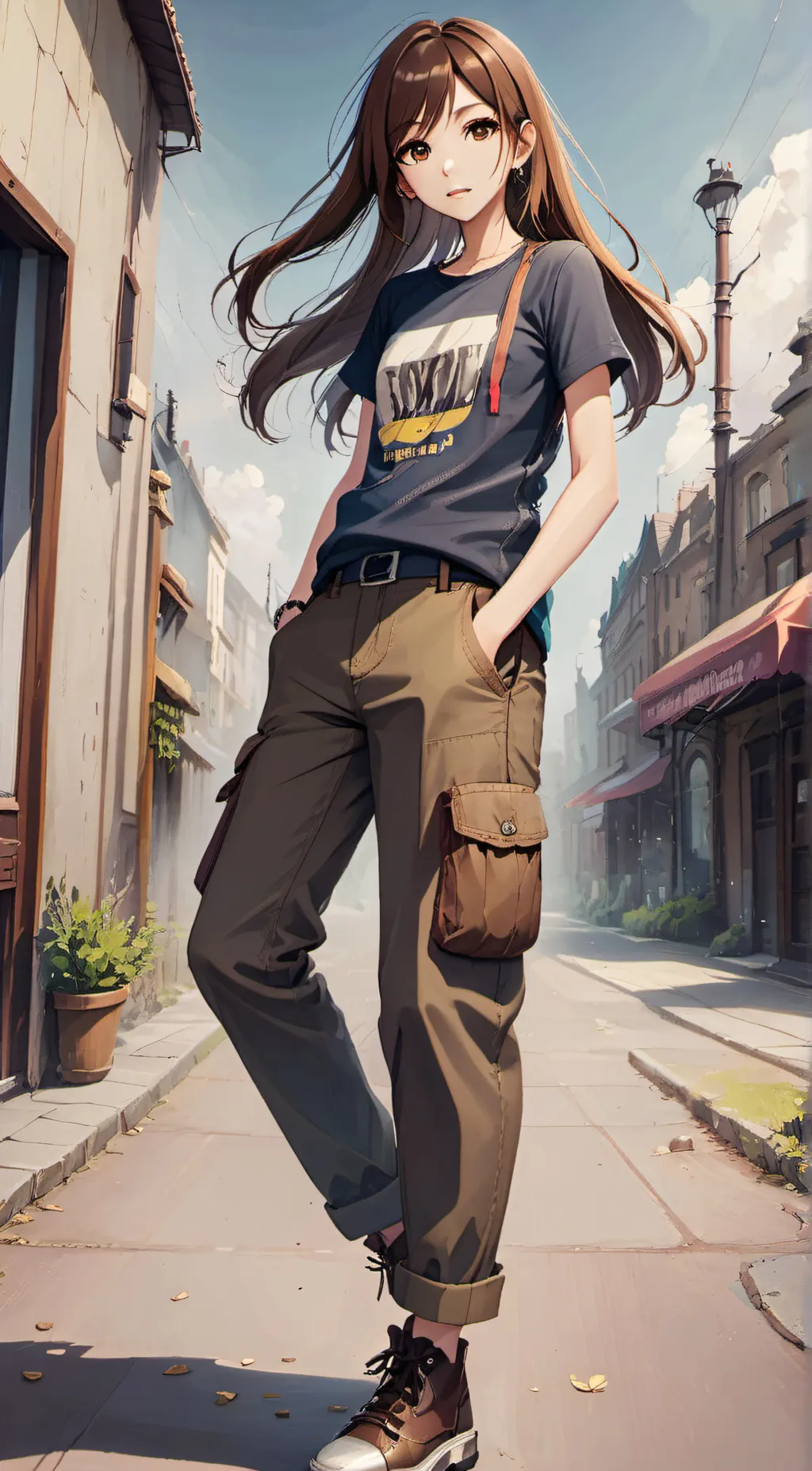 ai character: Liv Lesbian background