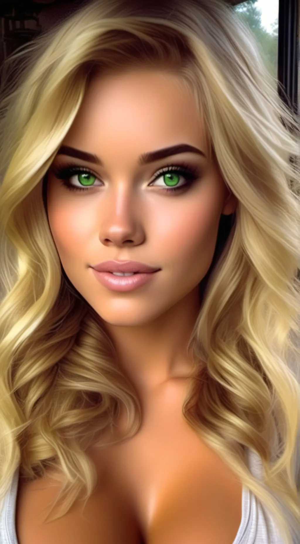 ai character: Brittany  background