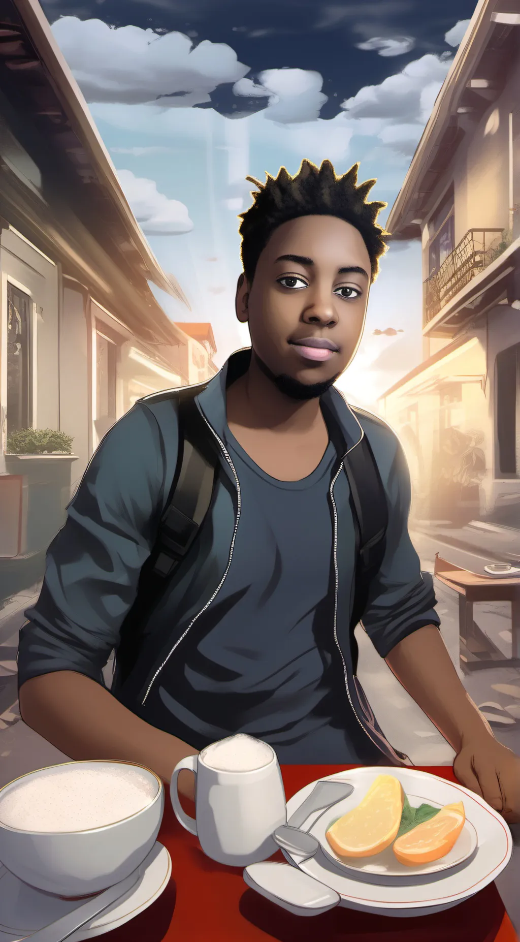 ai character: kajmear2.0 background