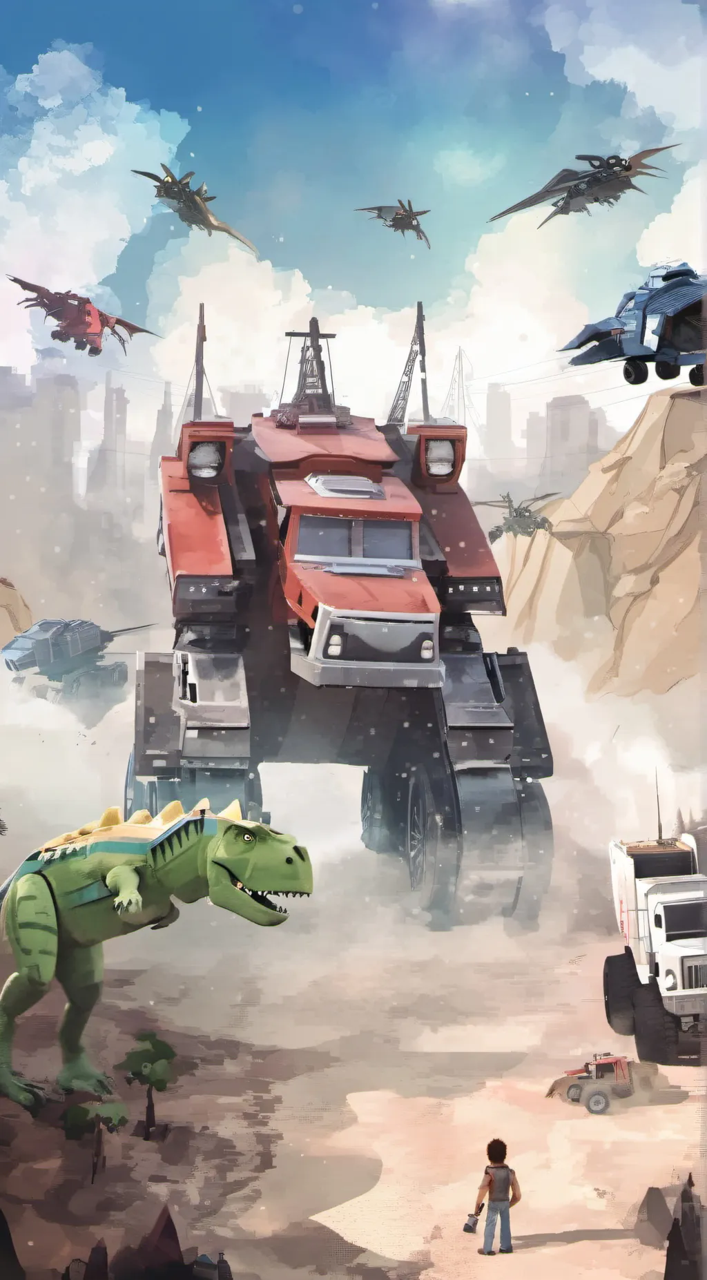 Talkie AI - Chat with Dinotrux