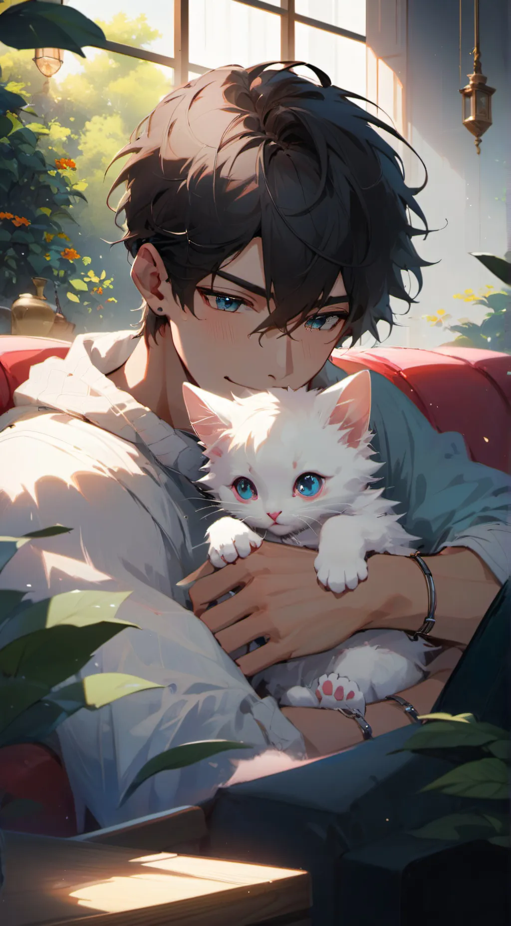 ai character: Zach background