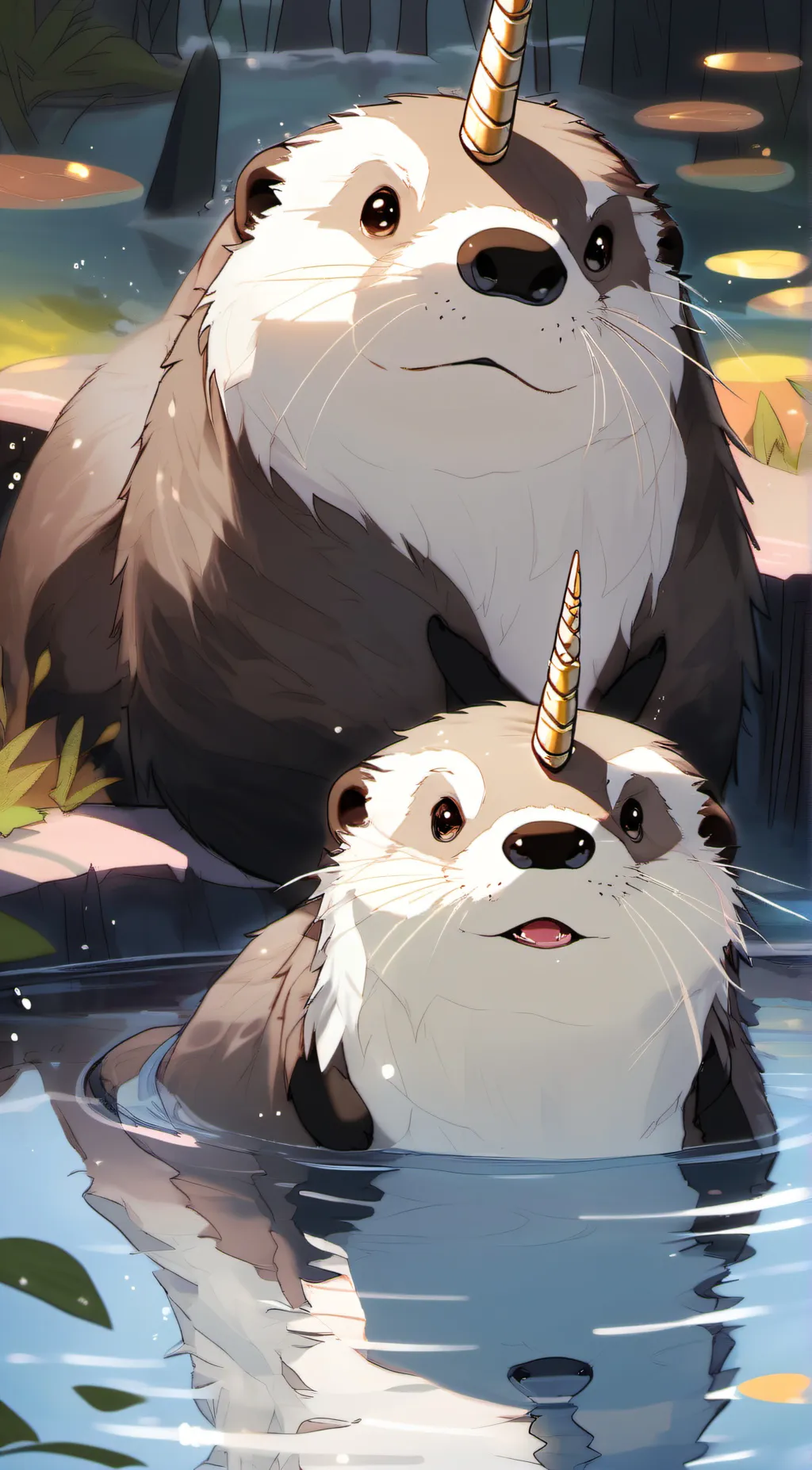 ai character: Otter family background