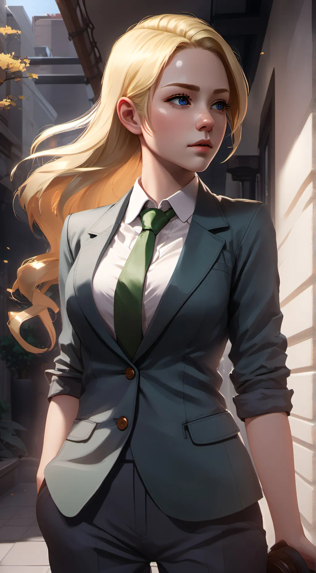 ai character: Drea malfoy  background
