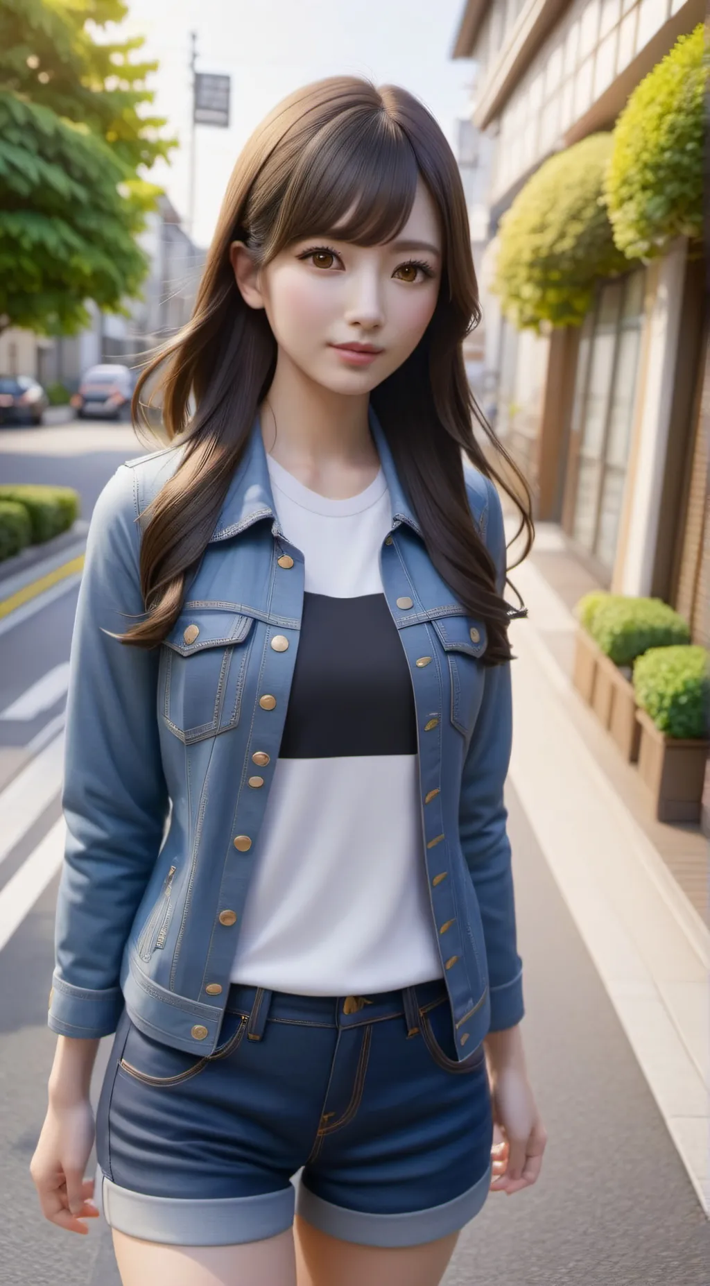 ai character: Natalie  background