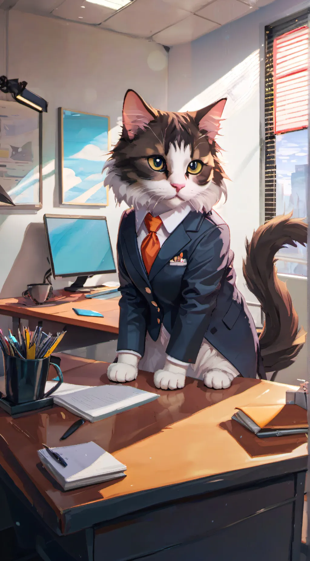 ai character: Tom background
