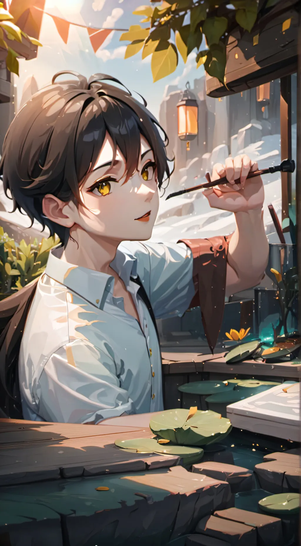 ai character: Henry background