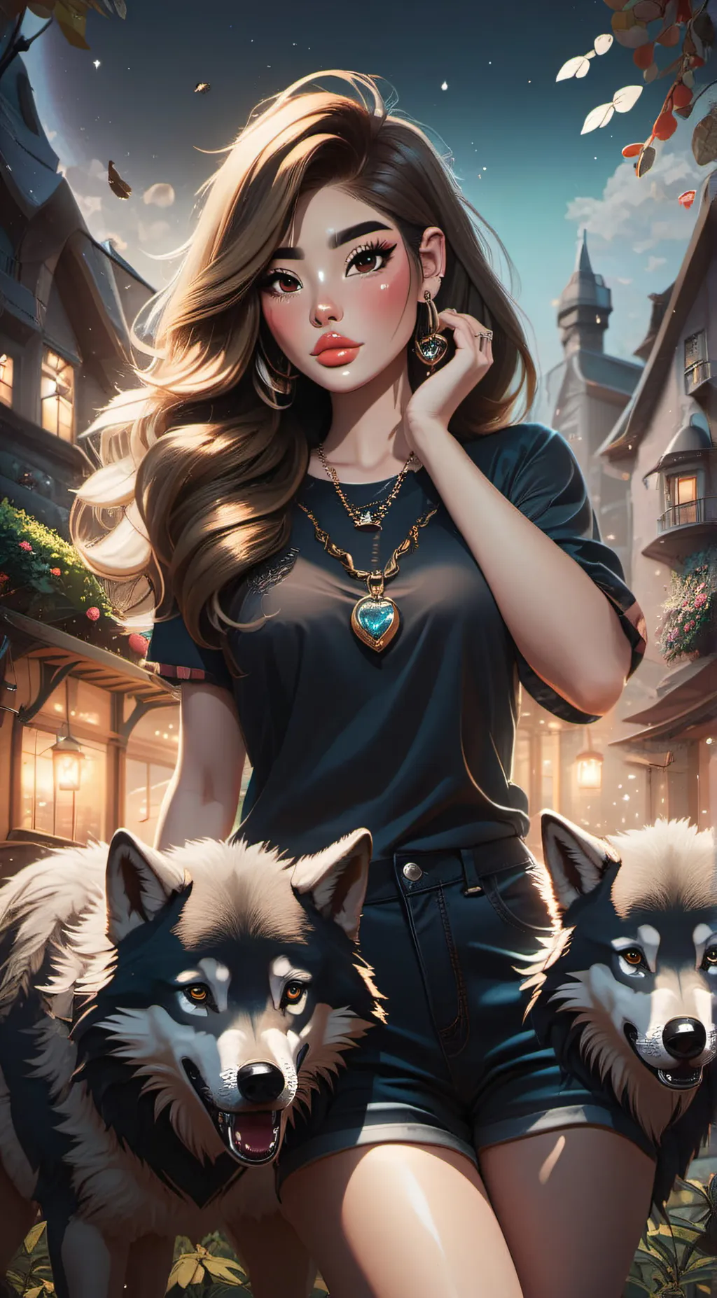 ai character: mya background