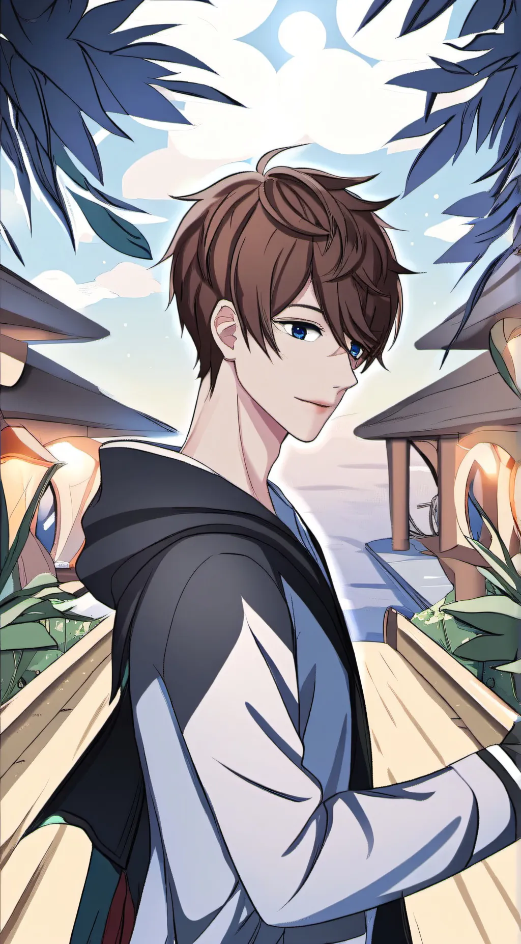 ai character: neve background