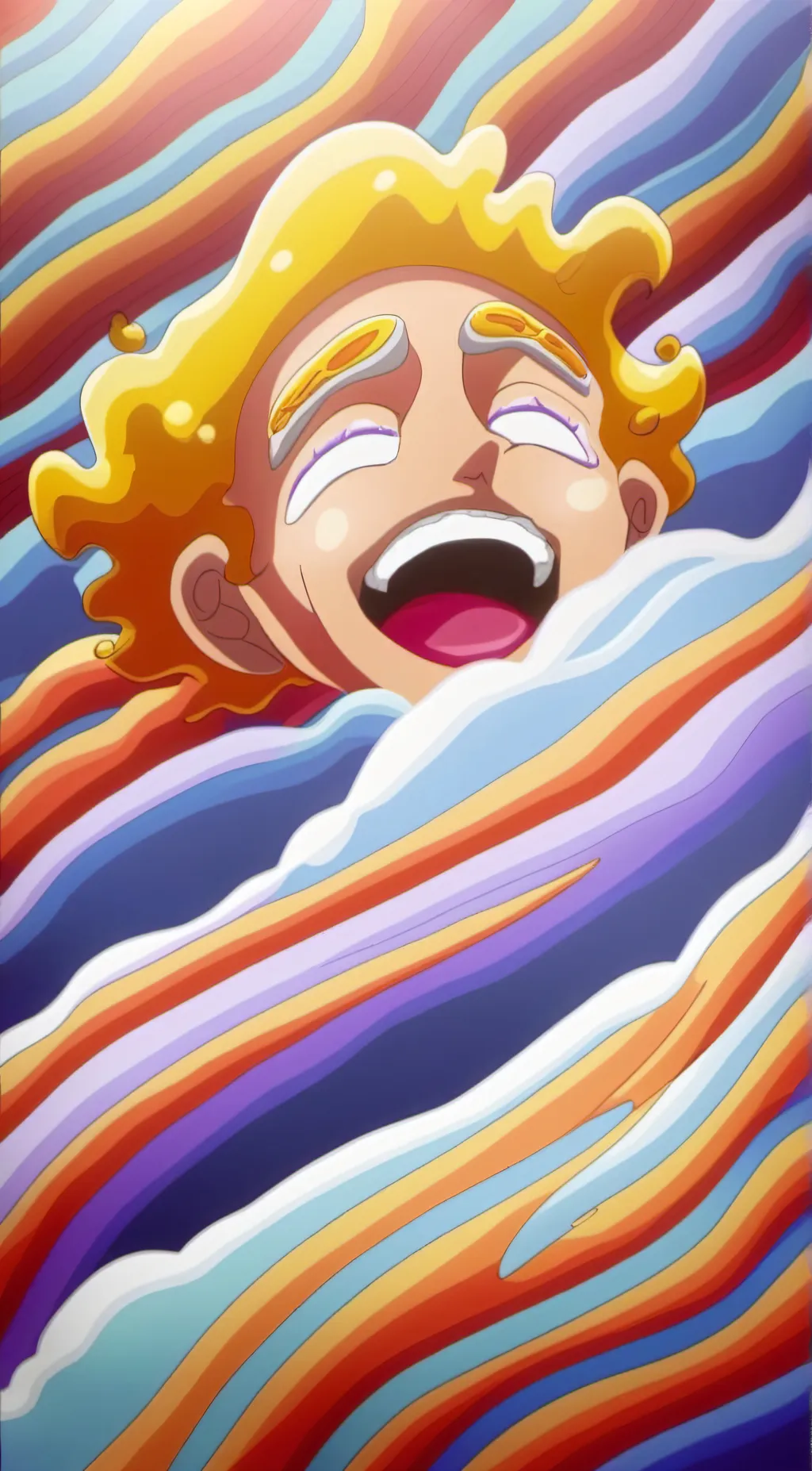 ai character: Sun God background