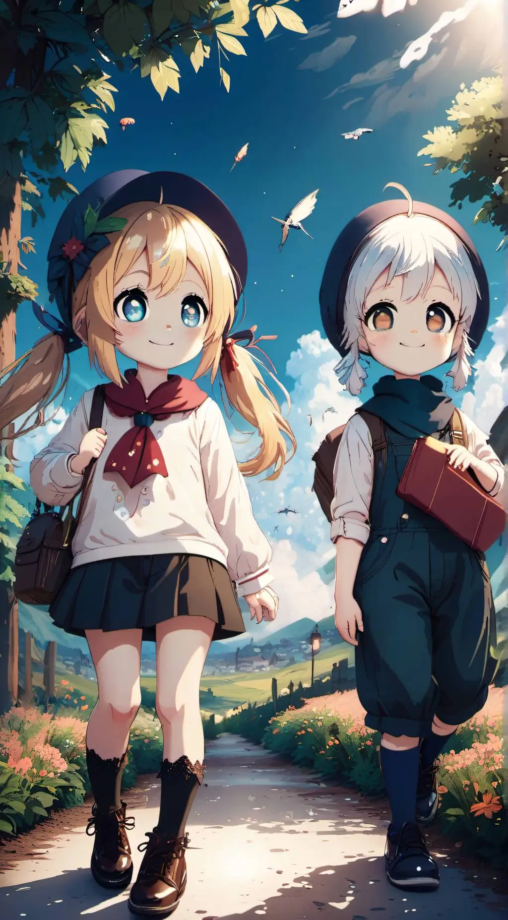 ai character: sprinkle&timenu... background