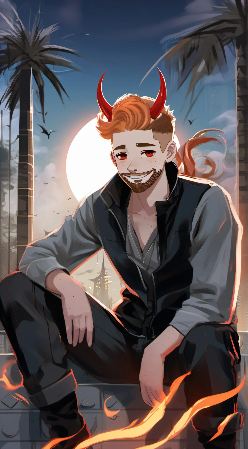 ai character: Lukas Ashar background