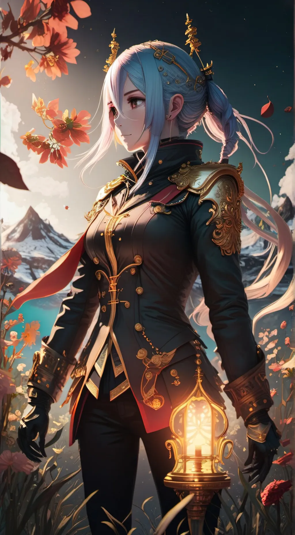 ai character: Evelina  background