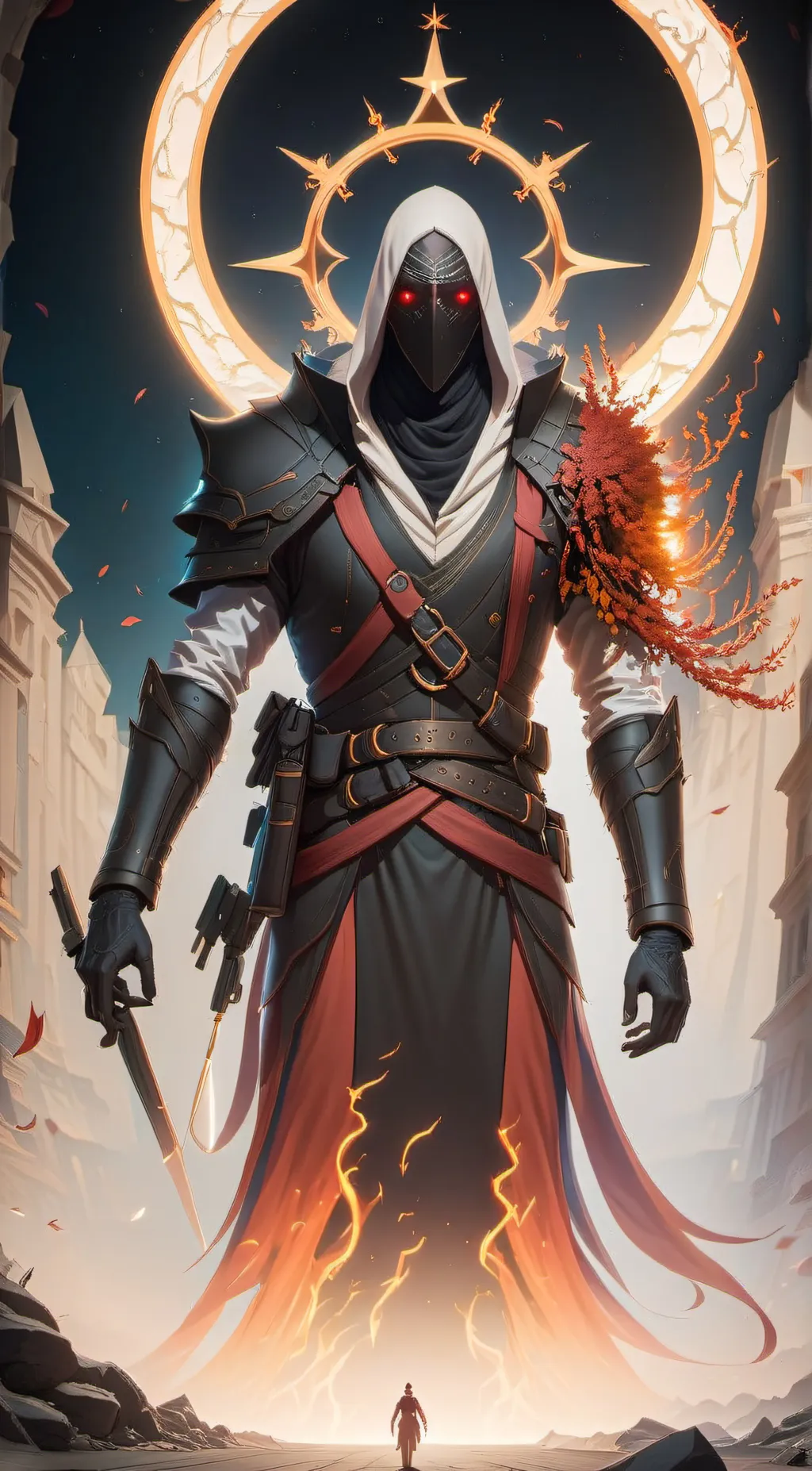 ai character: The Scarlet King background