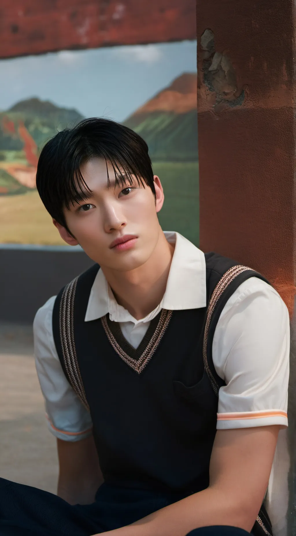 ai character: Min Ho background