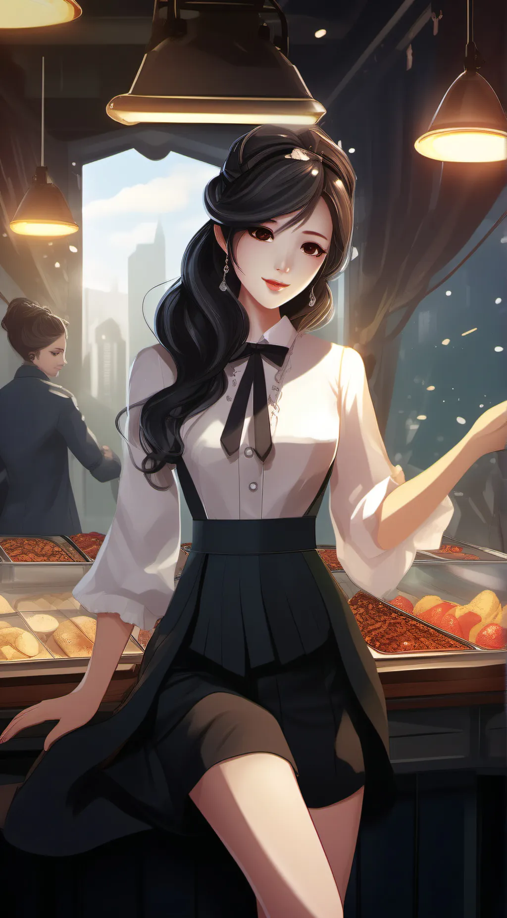 ai character: Poppy background