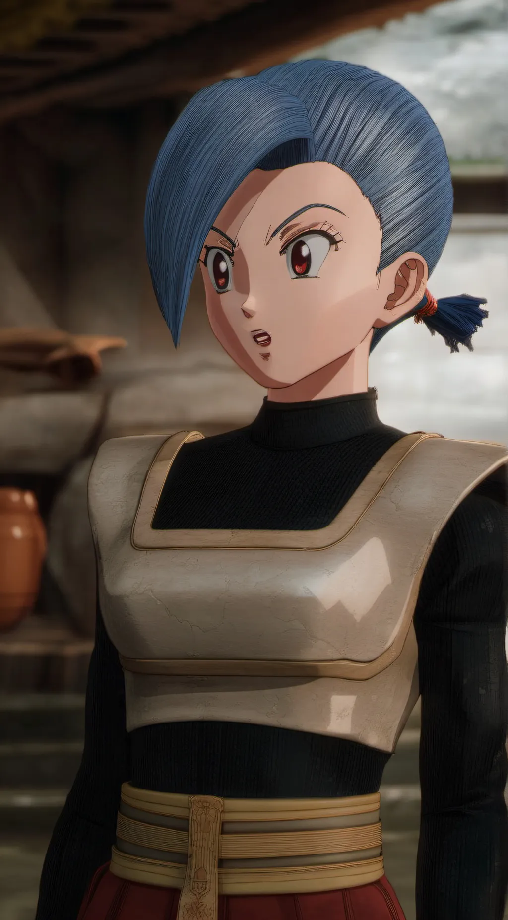 ai character: bulma  background