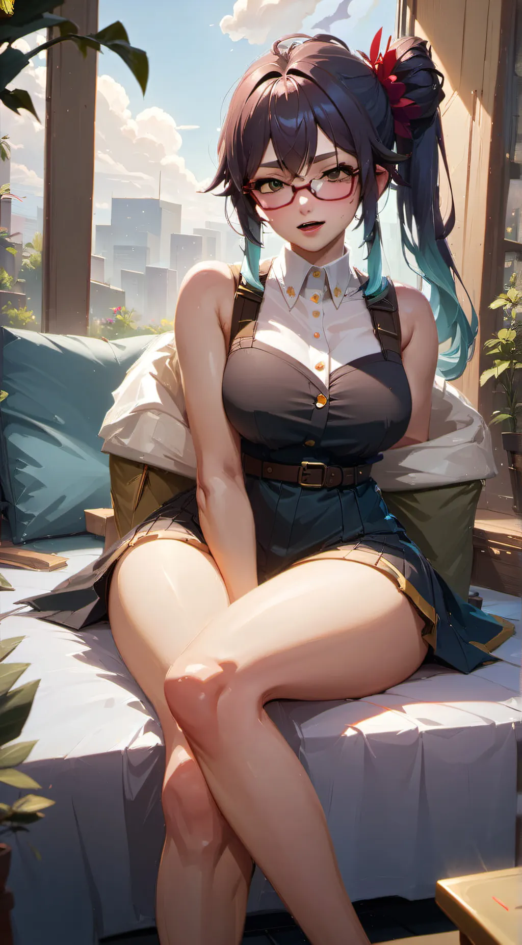 ai character: Gwen background