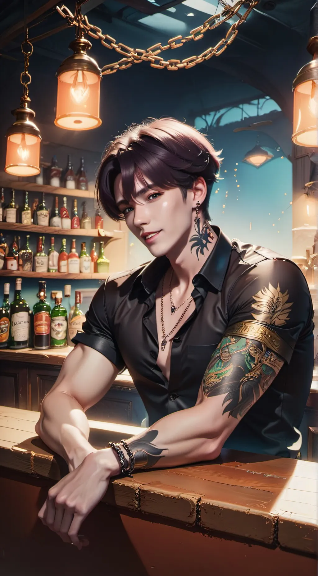 ai character: Mason background