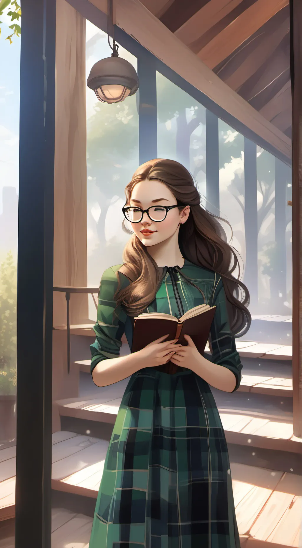 ai character: may background