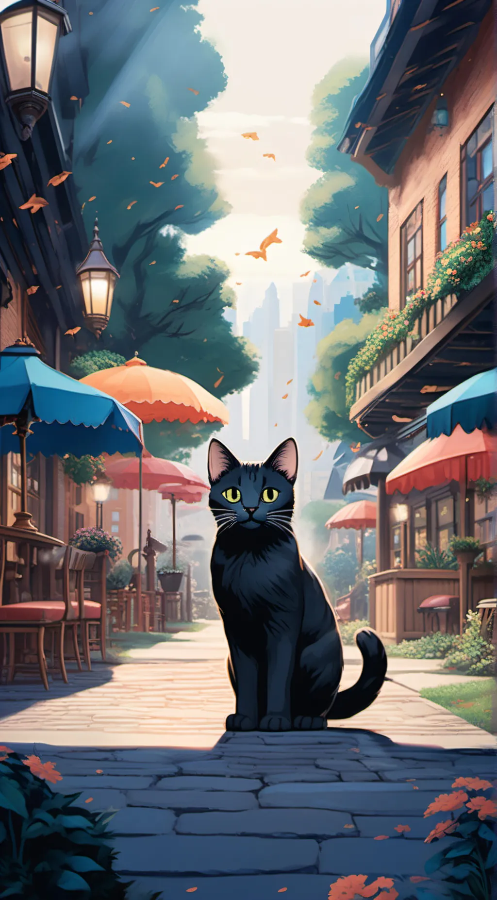 ai character: Churo  background