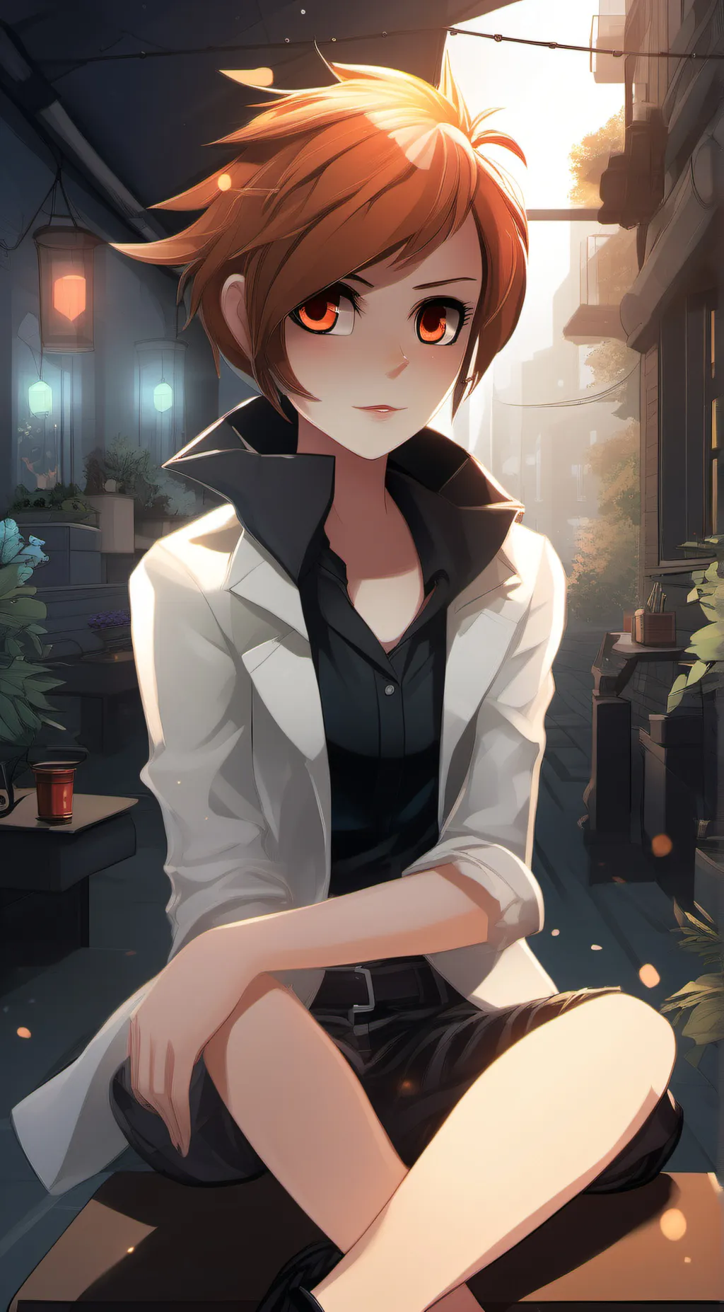 ai character: Max background