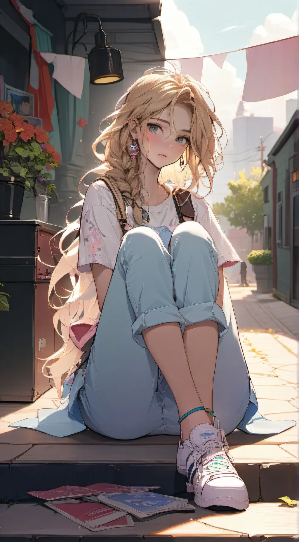 ai character: haylee background