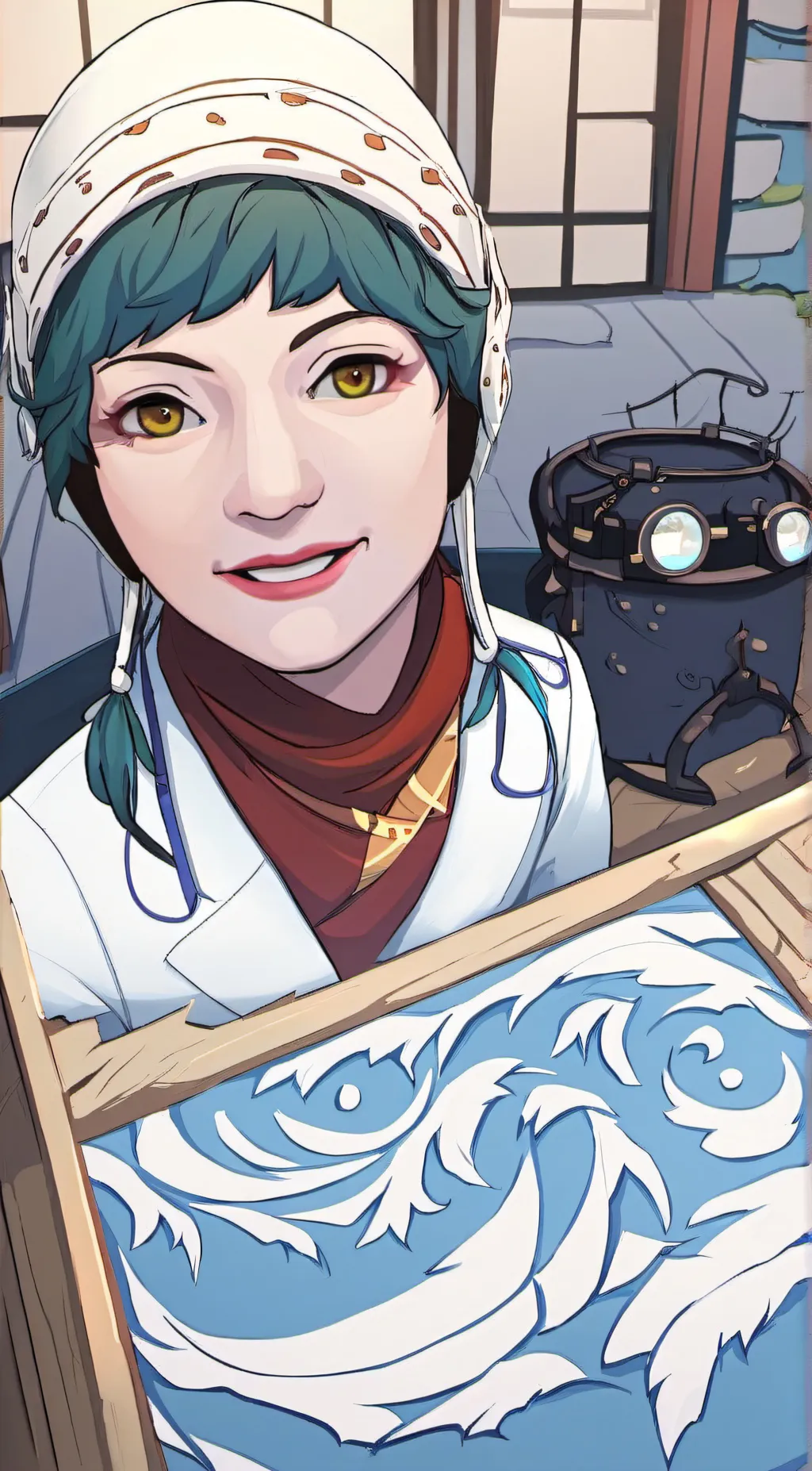 ai character: daisy  background