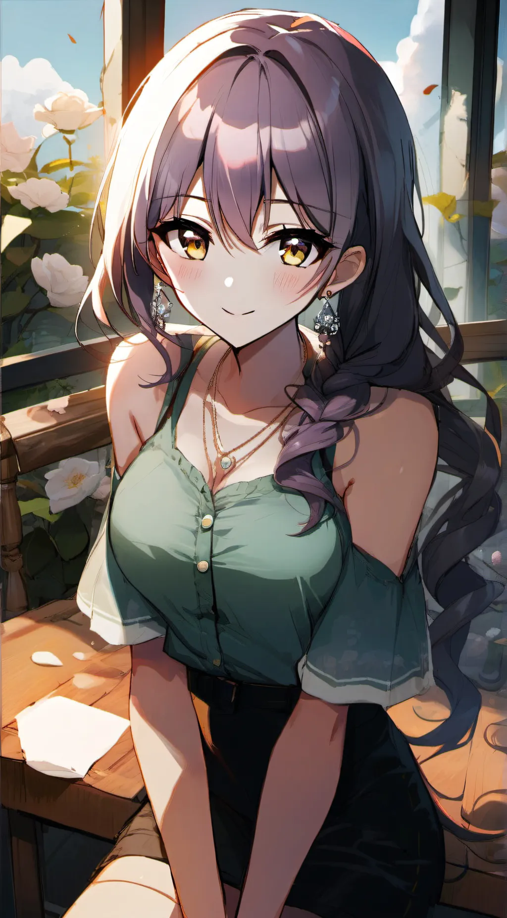 ai character: Olivia background