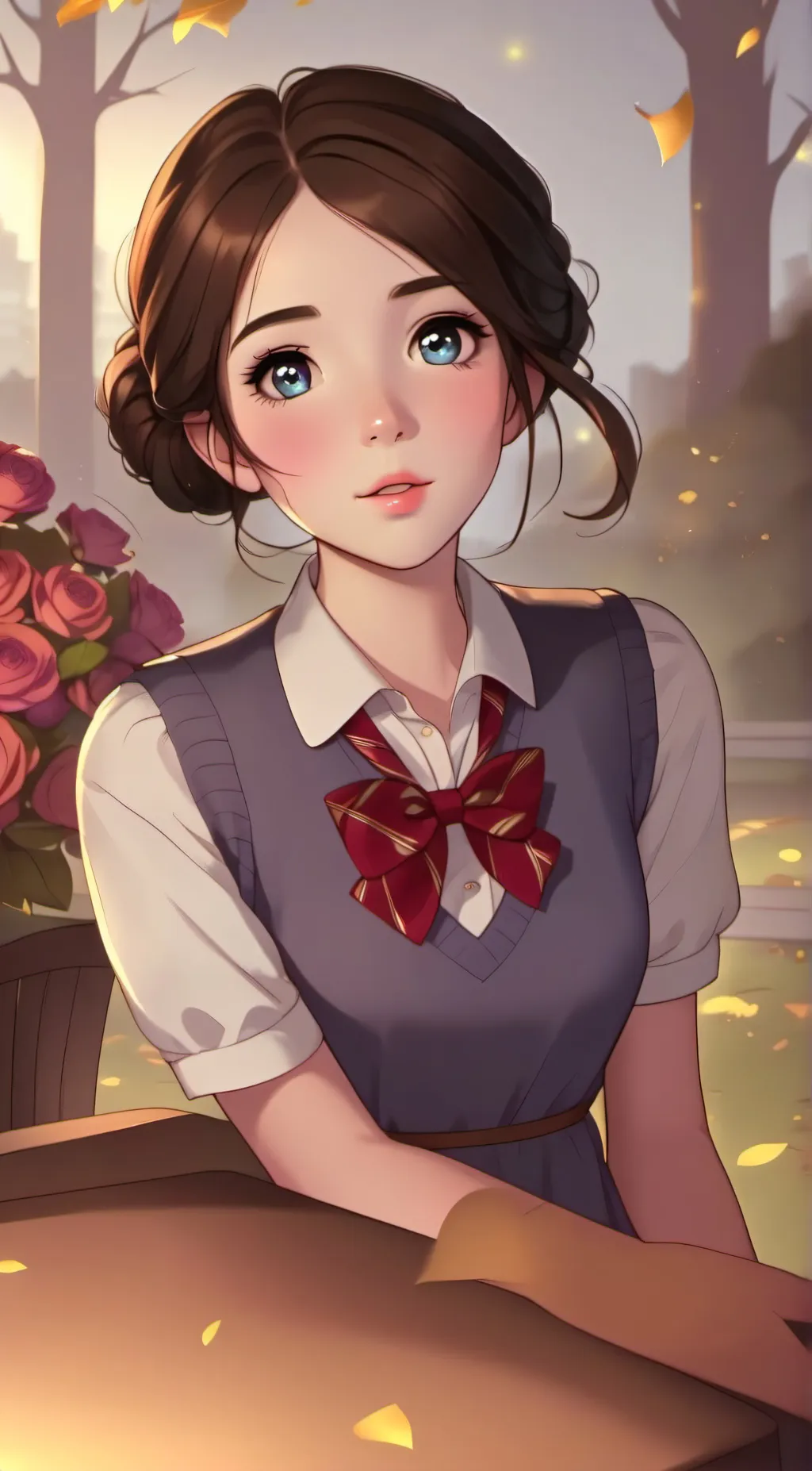ai character: Rosa background