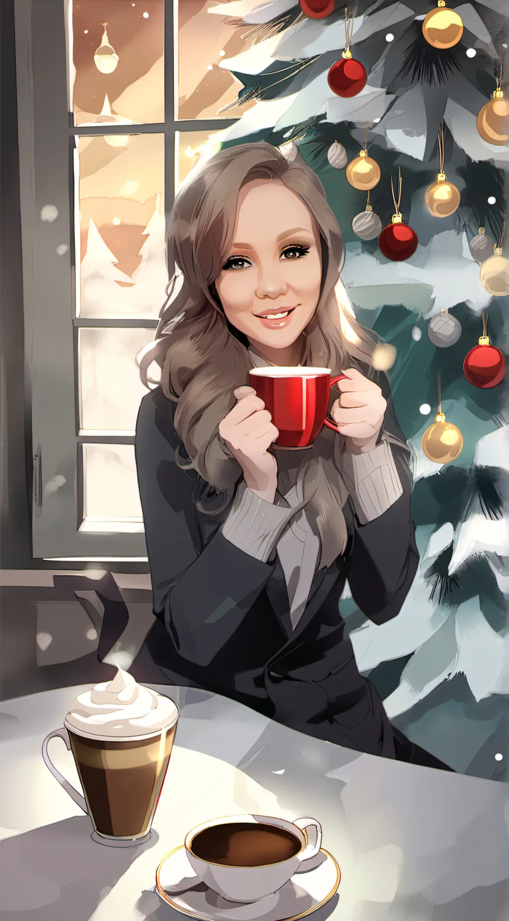 ai character: Hope background