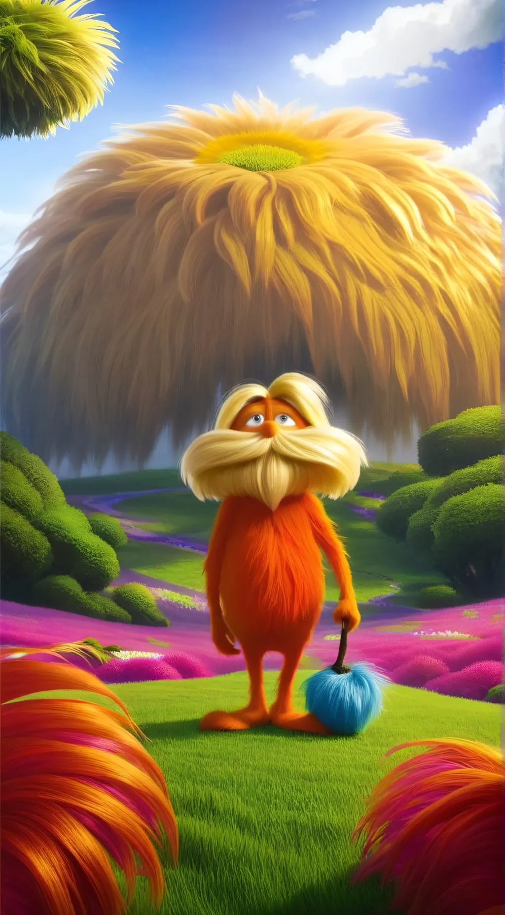 ai character: The Lorax background